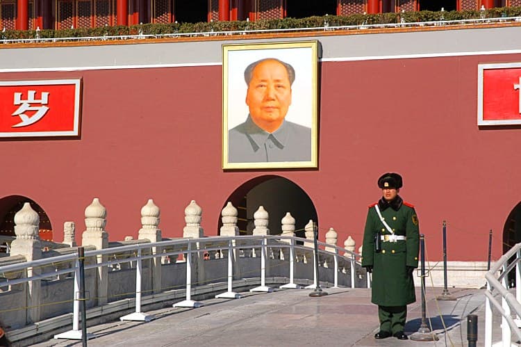 Tiananmen Square Mao